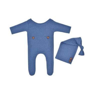 Imagem de Roupas Para Fotografia De Bebê Recém-Nascido, Macacão Para Sessão De E