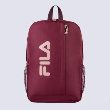 Imagem de Mochila Fila Basic Letter Vinho, Único
