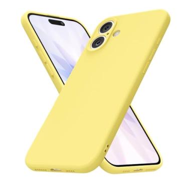 Imagem de uvcoat Capa de silicone para iPhone 17, capa fina e fina de gel de borracha macia para mulheres e meninas, linda capa de telefone TPU fosco com proteção total da câmera, design simples minimalista