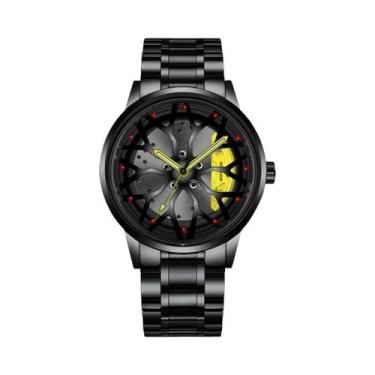 Imagem de Relógio De Pulso Masculino De Luxo Esportivo À Prova D'água Com Quartz