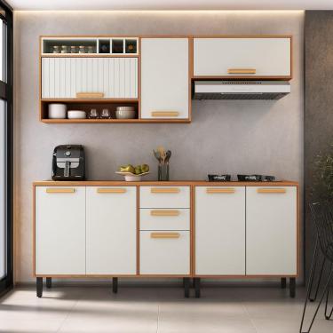 Imagem de Cozinha Completa 280cm Nápoles Em Mdp Off White Itatiaia