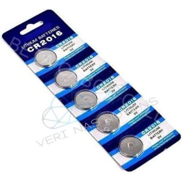 Imagem de Bateria 3v Cr2032 Lithium Cartela 5 Unidades Bios Placa Mãe - maxmidia