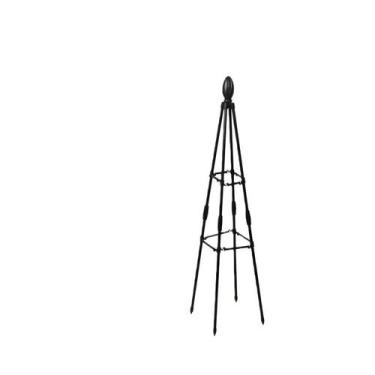 Imagem de Treliça para plantas trepadeiras de jardim com barras transversais, su