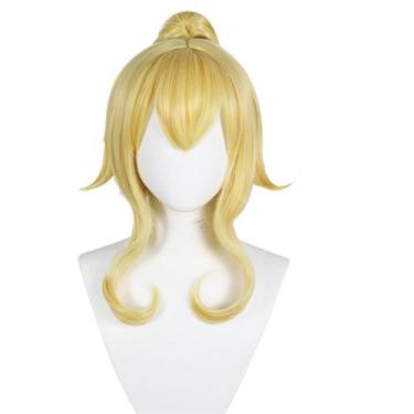 Imagem de Peruca de cosplay Lisa para Halloween, festa, carnaval e noite - taiyu