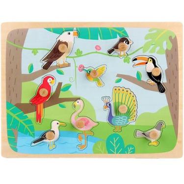 Imagem de Quebra-cabeças de madeira Belita Amy Baby Hands unissex 3 anos - Gloom