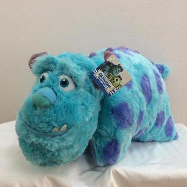 Imagem de Almofada dobrável de pelúcia Monsters Sulley Soft Cushion 65cm - Disne