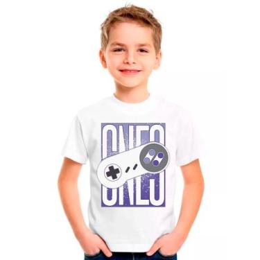 Imagem de Camiseta SUPER NINTENDO Games Jogos Moda Infantil Roupa Criança 01 - D