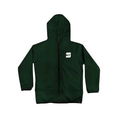 Imagem de Agasalho Nylon Infantil Menino Militar WSS Script - WSS BRASIL, Verde,