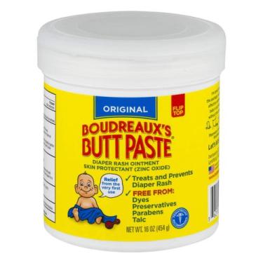 Imagem de Creme para assaduras Boudreaux's Butt Paste Original 473ml - CARDINAL 