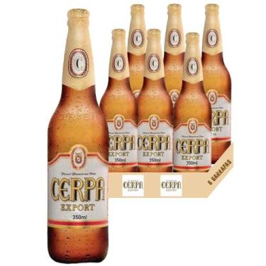 Imagem de Cerveja CERPA Export Long Neck 350ML (6 unidades)
