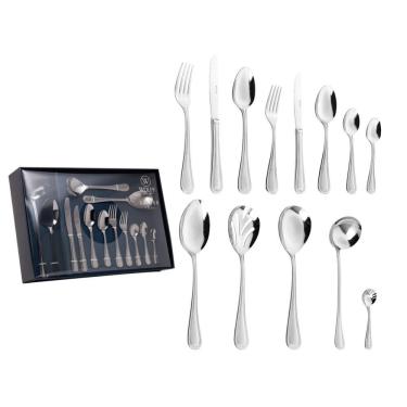 Imagem de Faqueiro 101 Peças De Aço Inox Com Caixa Litografada Pérola Wolff