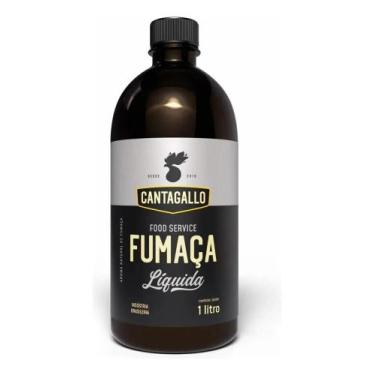 Imagem de Fumaça Líquida CantaGallo 1 Litro - Essência Sabor Defumado
