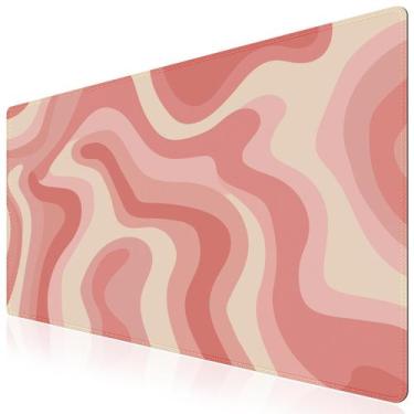 Imagem de Mouse Pad iCasso XXL 90x40 cm Base de Goma Bordes Cosidos