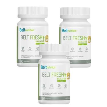 Imagem de 3x Belt Fresh Bariatric Tabs- 30 Comprimidos- Belt Nutrition