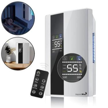 Imagem de Desumidificador De Ar 2000ml Elétrico Portátil Silencioso Visor Led Bi