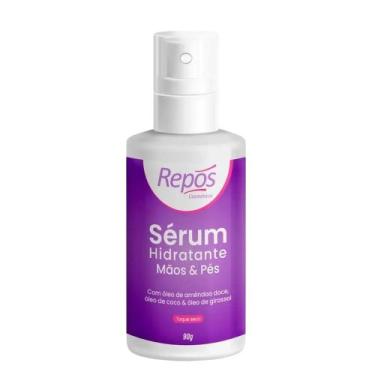 Imagem de Sérum Hidratante Mãos e Pés Repós 90g Prossional Unhas - Repos