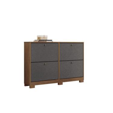 Imagem de Sapateira santos andira versatil 04 portas exp jatoba grafite - Santos