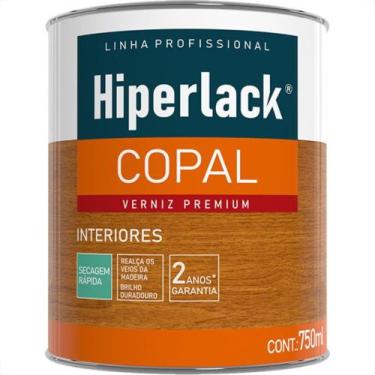 Imagem de Verniz Premium Hiperlack Copal Alto Brilho Incolor 750Ml - IQUINE