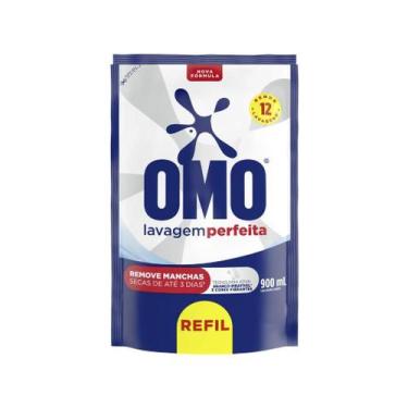 Imagem de Sabão Líquido Omo Lavagem Perfeita Refil 900ml