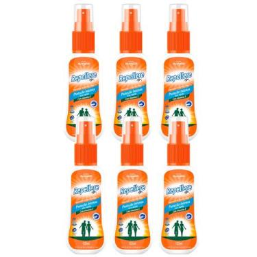 Imagem de Kit 6 Repelente De Insetos Pump 105Ml Repellere - My Health