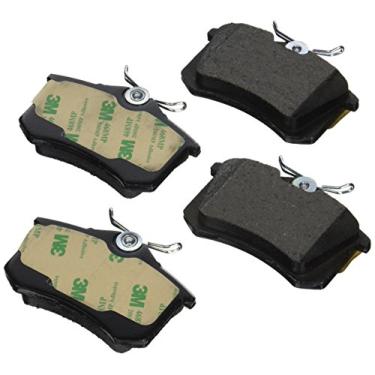 Imagem de Bosch 0986466683 Conjunto de pastilhas de freio a disco EuroLine para Audi A4, A6, A8, RS6, S4, S6, S8, TT, Quattro; Volkswagen Beetle, Cabrio, Corrado, Eos, Golf, Jetta, Passat, Quantum, Scirocco - Traseiro