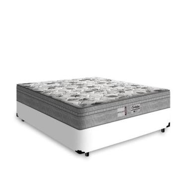 Imagem de Cama Box + Colchão De Molas Ensacadas Viúva Probel Evolution 128cm - B