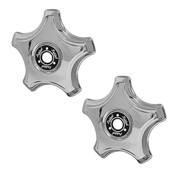 Imagem de Par Calota Hélice 5 Pontas Aro 20/22 - para Rodoar