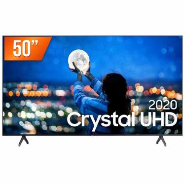 Imagem de Smart TV LED 50&quot; UHD 4K Samsung LH50BETH Crystal UHD, HDR, Borda Infinita, Controle Remoto Único, Bluetooth - 2020