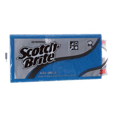 Imagem de Fibra Multiuso Azul com 2 Unidades Scotch-Brite 3M