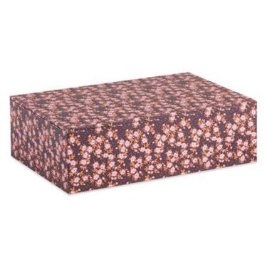 Imagem de Caixa Em Canvas Flores 30X20 Cm