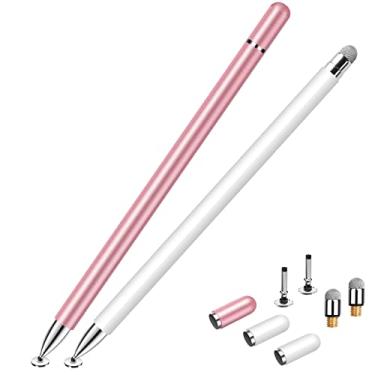 Imagem de Caneta Stylus para iPad (2 peças), caneta Stylus universal StylusHome com disco magnético para Apple / iPhone/iPad Pro/Mini/Air/Android/Microsoft/Surface todas as telas sensíveis ao