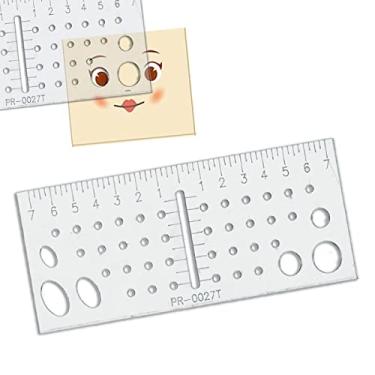 Imagem de Régua Simetria Centralização De Olhos de boneca Patchwork