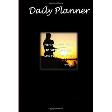 Imagem de Daily Planner - Fishing notebook Men Women Fathers Day Gift: Daily planner 2021, US map, US holiday, 6x9 inch, 136 pages