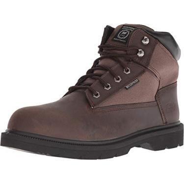 Imagem de Skechers Work Relaxed Fit Makanix Bridgend WP Mens Utility Boots Brown 14