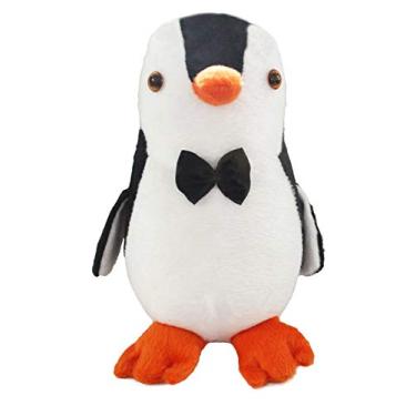Imagem de Pinguim De Pelucia Com Gravatinha Lindo Incriveis 27cm!