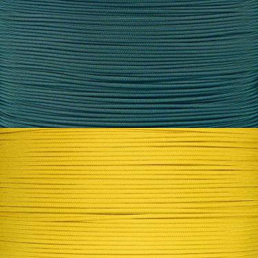 Imagem de Paracord Planet Pro-Football Team Paracord Kits – 30 metros – Número de cores incluídas depende do time – Chaveiro de cordão para caça, caminhada, acampamento, Green Bay Fans