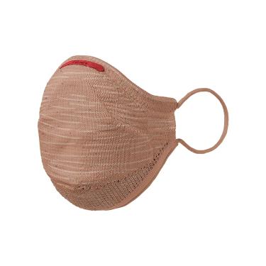 Imagem de Máscara Fiber Knit AIR + 30 Filtros de Proteção + Suporte 3D (Rosê, M)