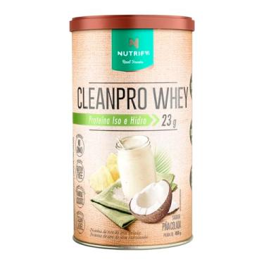 Imagem de Nutrify Real Foods Cleanpro Whey Protein Isolado Piña Colada Nutrify 450G
