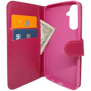 Imagem de Capa Carteira para Samsung M15 (Tela de 6.5) Rosa