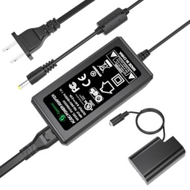 Imagem de DMW-DCC12 DMW-AC8 Adaptador de alimentação CA Gonine DC Kit de carregador de acoplador compatível com bateria PANASONIC BLF-19 LUMIX DMC-GH3 DMC-GH4 DMC-GH3K DMC-GH4K DC-GH5 e câmera digital Sigma SDQ SDQH.