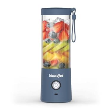 Imagem de BlendJet Liquidificador portátil para smoothies e shakes – Liquidificador pessoal e pequeno sem fio BlendJet 2 de 473 ml, recarregável por USB-C e autolimpante, mini liquidificador de viagem