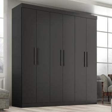 Imagem de Guarda Roupa Casal Lisboa 6 Portas 2 Gav Onix