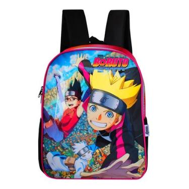 Imagem de Mochila Escolar Boruto De Costas Naruto Next Generations - Luxcel, Bor