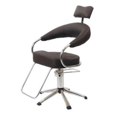 Imagem de Cadeira Futurama Hidráulica Cabelereiro - HATTEN