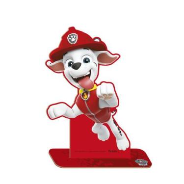 Imagem de Personagem MDF M Marshal Patrulha Canina - 1 Unidade - Festcolor - Riz