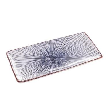 Imagem de Porta Molho Porcelana Azul & Branca Comida Japonesa Teriaki - Wolff