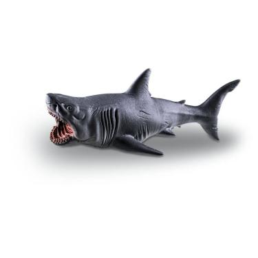 Imagem de Tubarão De Brinquedo Super Realista Em Vinil Fera Aquática
