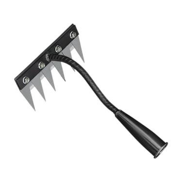 Imagem de Generic Ferramenta manual da ferramenta Removedor de garras Ferramentas de ferramenta de desgaste fácil de usar a ferramenta de extrator de ervas daninhas, 6 Dentes