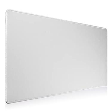 Imagem de Cmhoo Tapete de mouse para jogos XXL 90 x 15,7 cm tapete de mouse profissional grande e tapete de mouse para jogos de computador - 90 x 40 cinza