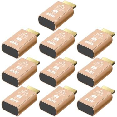 Imagem de Plugue fictício hdmi 4K 120Hz - adaptador de exibição para HDMI, janela virtual Luna Display para emulador doméstico - manequim, dongle sem cabeça Displayport (HDMI-2.1port-4K-120Hz-10P)